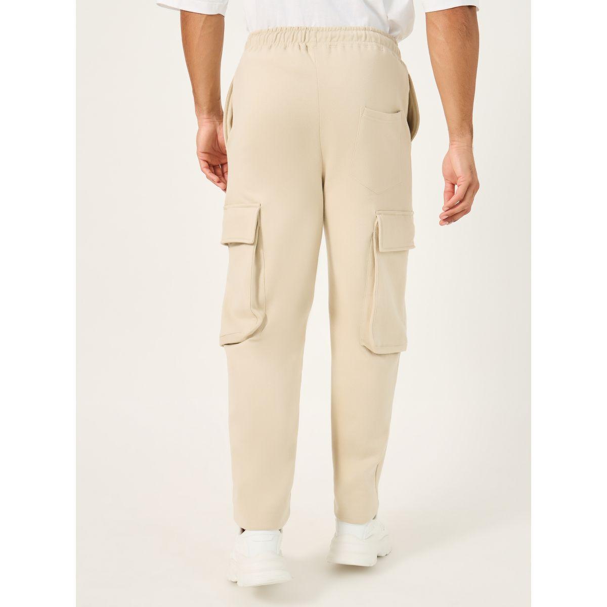 Styli Oversized Open Hem Joggers with Cargo Pockets-men-clothing-bottoms-joggers-image-4