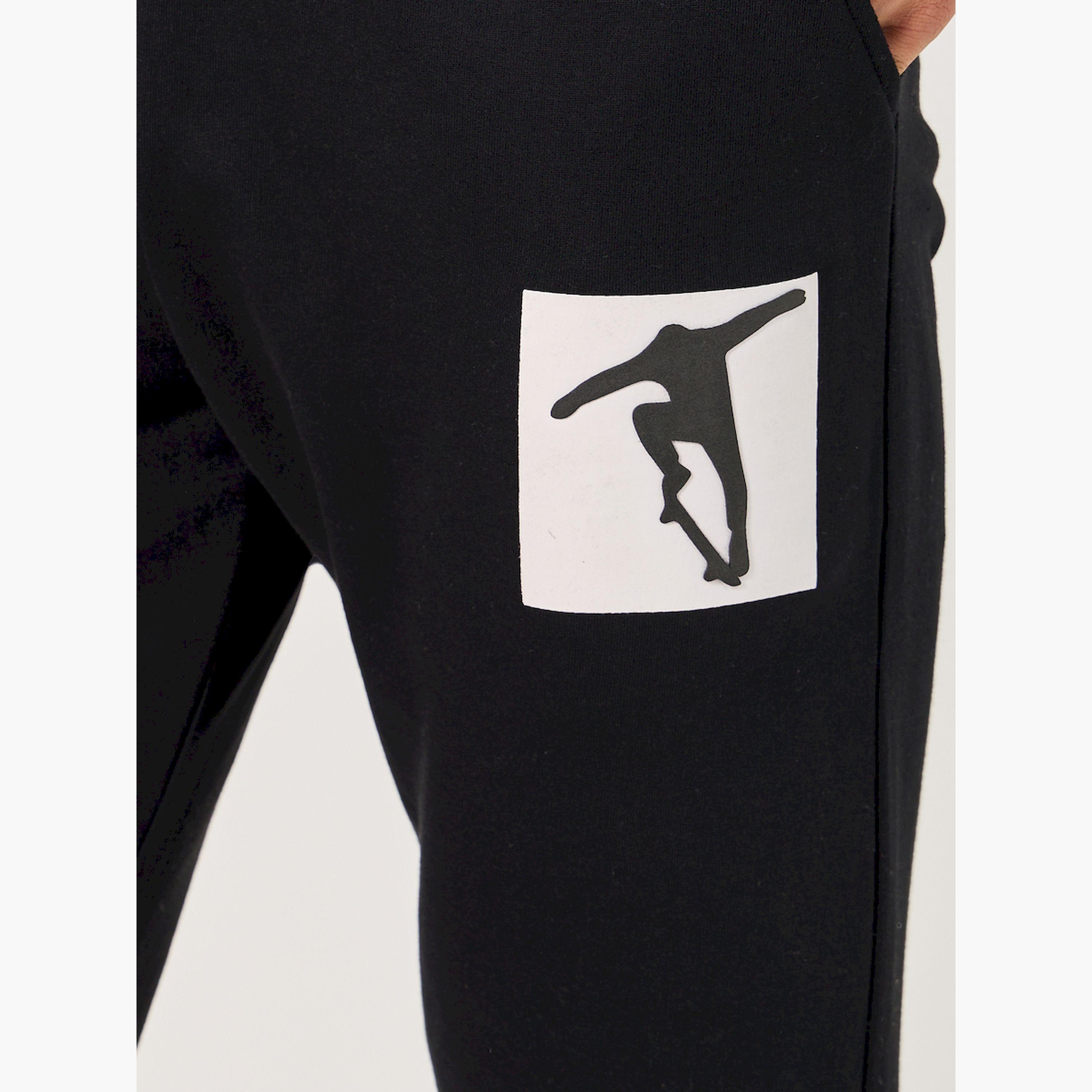 Styli Graphic Print Pocket Detail Slim Fit Joggers-men-clothing-bottoms-joggers-image-3