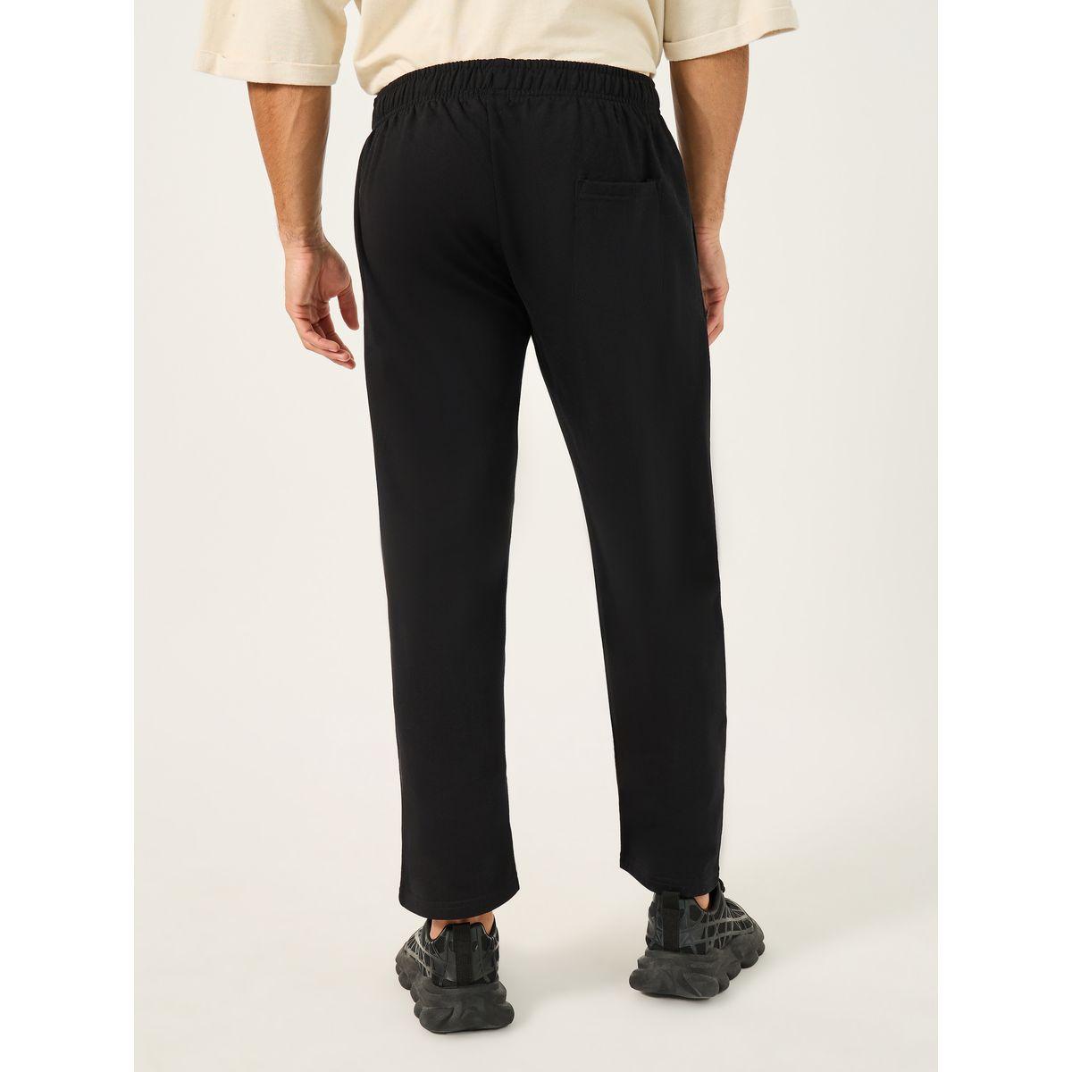 Styli Embroidered Logo Relaxed Fit Open Hem Joggers-men-clothing-bottoms-joggers-image-4