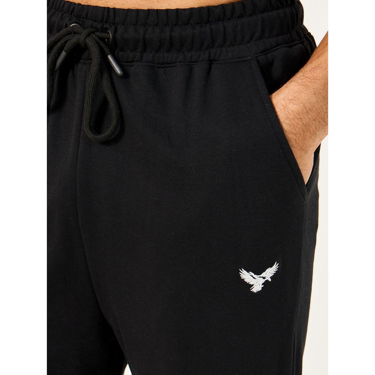 Styli Contrast Double Stripes Oversized Joggers with Embroidery Detail-men-clothing-bottoms-joggers-image-3