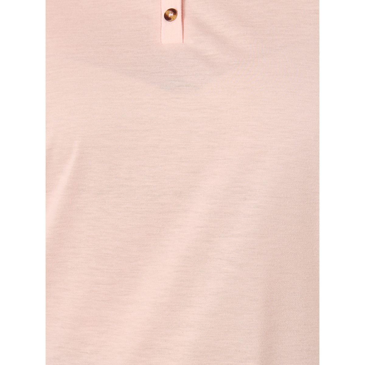 طقم من بنطال بيجاما بطبعة مربعات وبلوزة بمقاس كبير-women-clothing-nightwear-pyjamas-longsets-image-4
