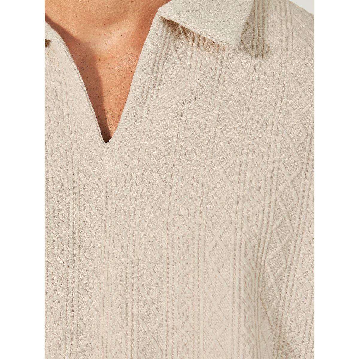 Styli Geometric Jacquard Relaxed Fit Polo-men-clothing-tshirtsandpolos-polos-image-4