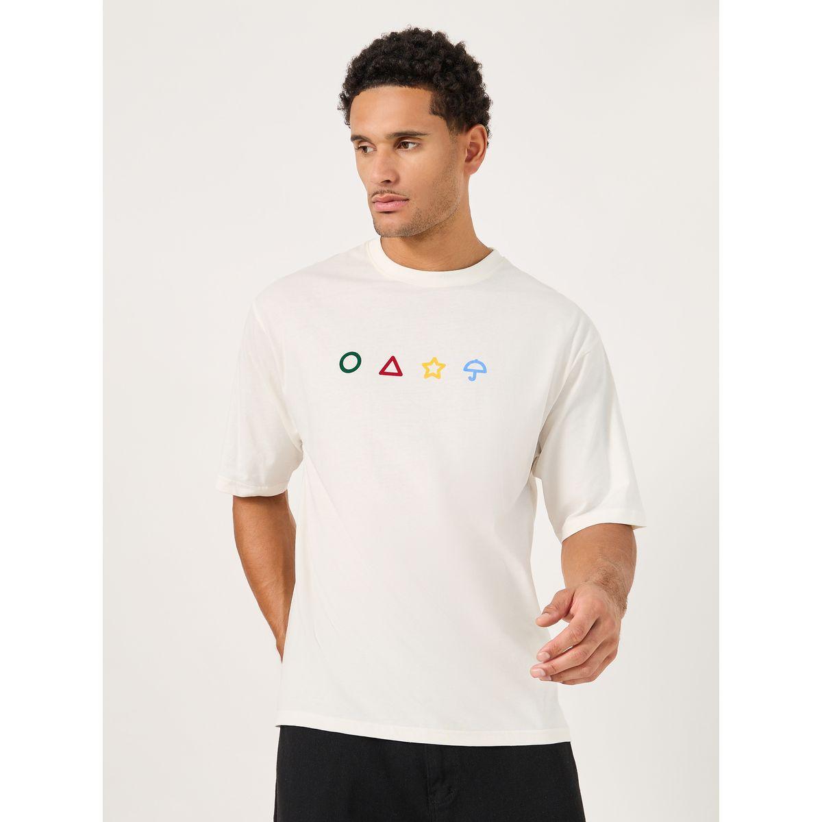 Styli Squid Games Character Graphic Print Oversized T-Shirt-men-clothing-tshirtsandpolos-tshirts-image-3