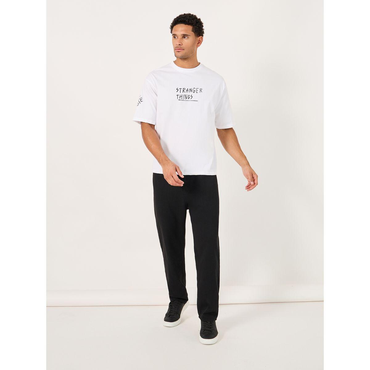تيشيرت فضفاض مطبع بطبعة جرافيك-men-clothing-tshirtsandpolos-tshirts-image-3