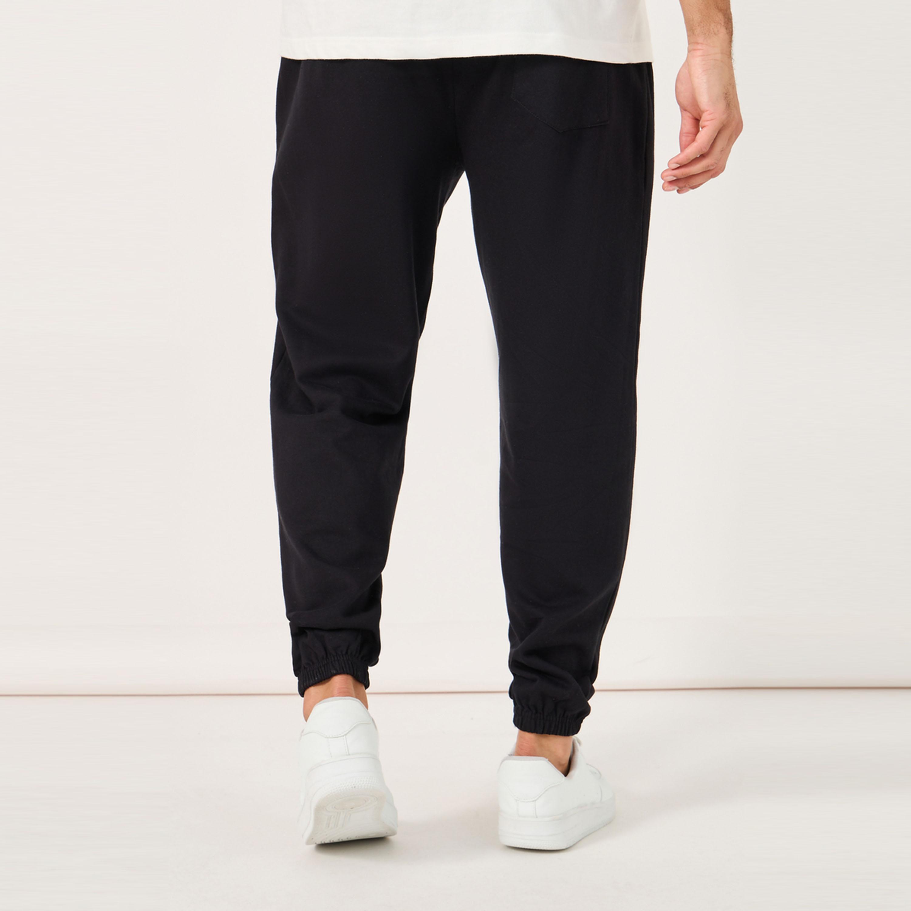 Styli Stranger Things Character Graphic Print Oversized Joggers-men-clothing-bottoms-joggers-image-4