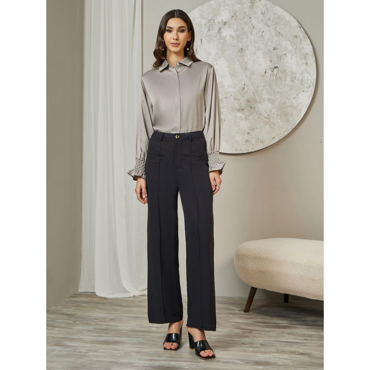 Styli Limited Embellished Cuffed Sleeves Relaxed Fit Satin Shirt-women-clothing-shirtsandblouses-shirts-image-2