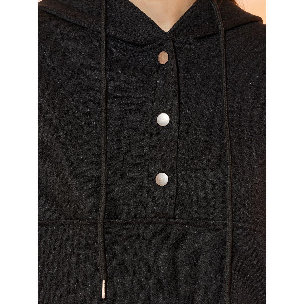 Take Two Longline Button Detail Hoodie and Joggers Co-Ords-women-clothing-coordsets-image-4