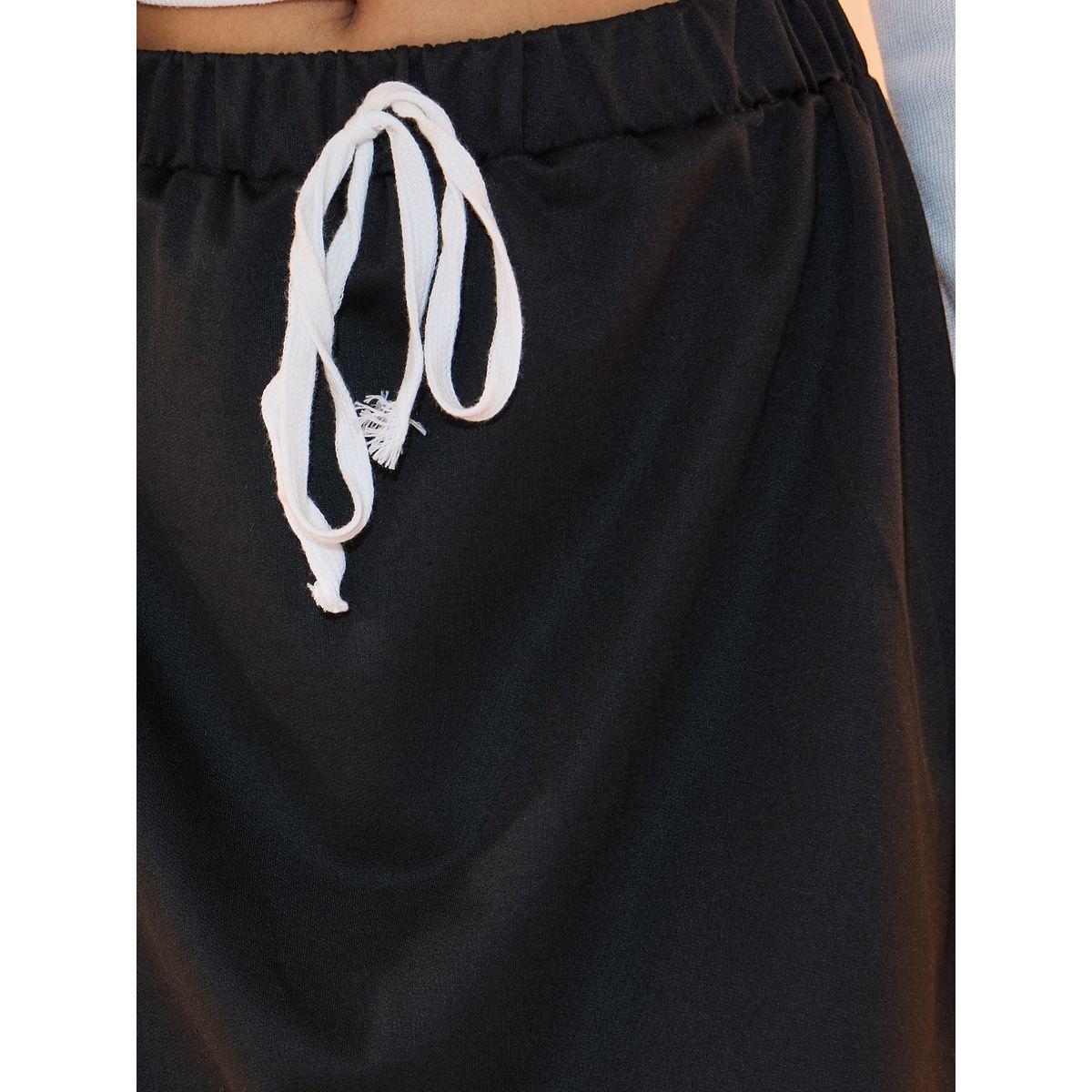 تنورة ميدي بتفاصيل مُتباينة وشق جانبي-women-clothing-bottoms-skirts-image-3