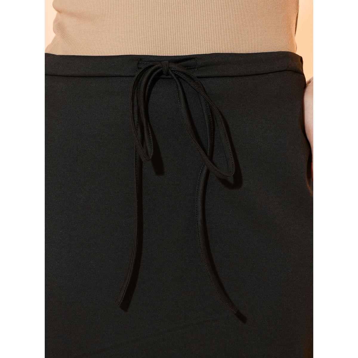 Take Two Solid Back Slit Midi Skirt with Drawstring-women-clothing-bottoms-skirts-image-5