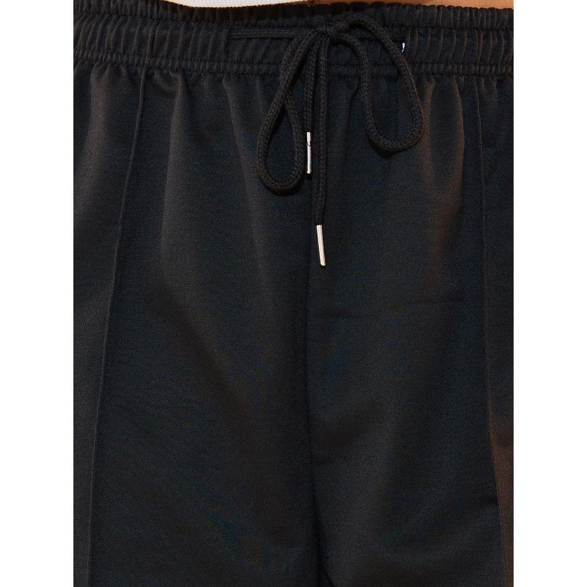 بنطال رياضي سادة مزين بحزوز مع رباط خصر-women-clothing-bottoms-trousers-image-3