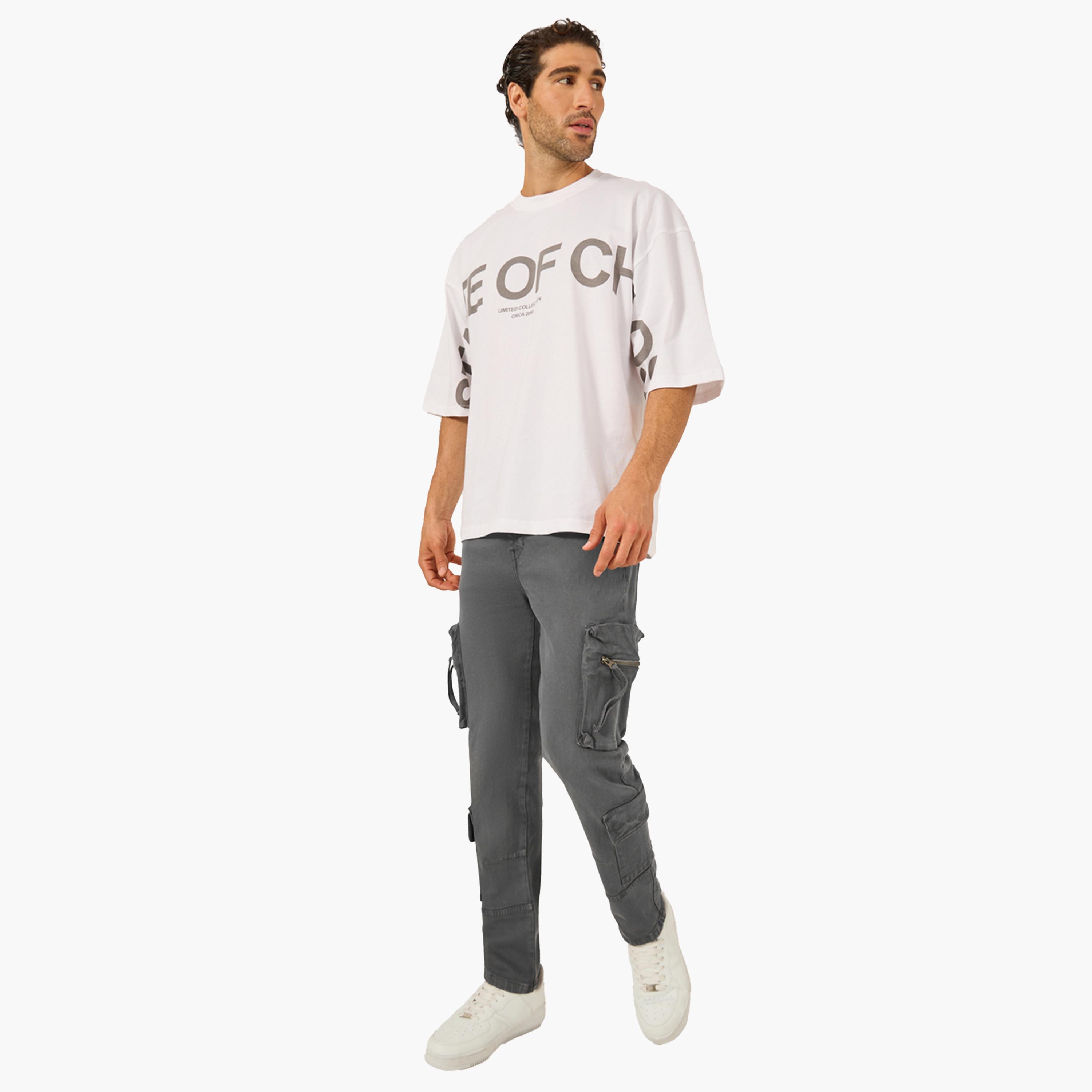 Styli Overdyed Straight Fit Cargo Jeans-men-clothing-bottoms-jeans-image-2