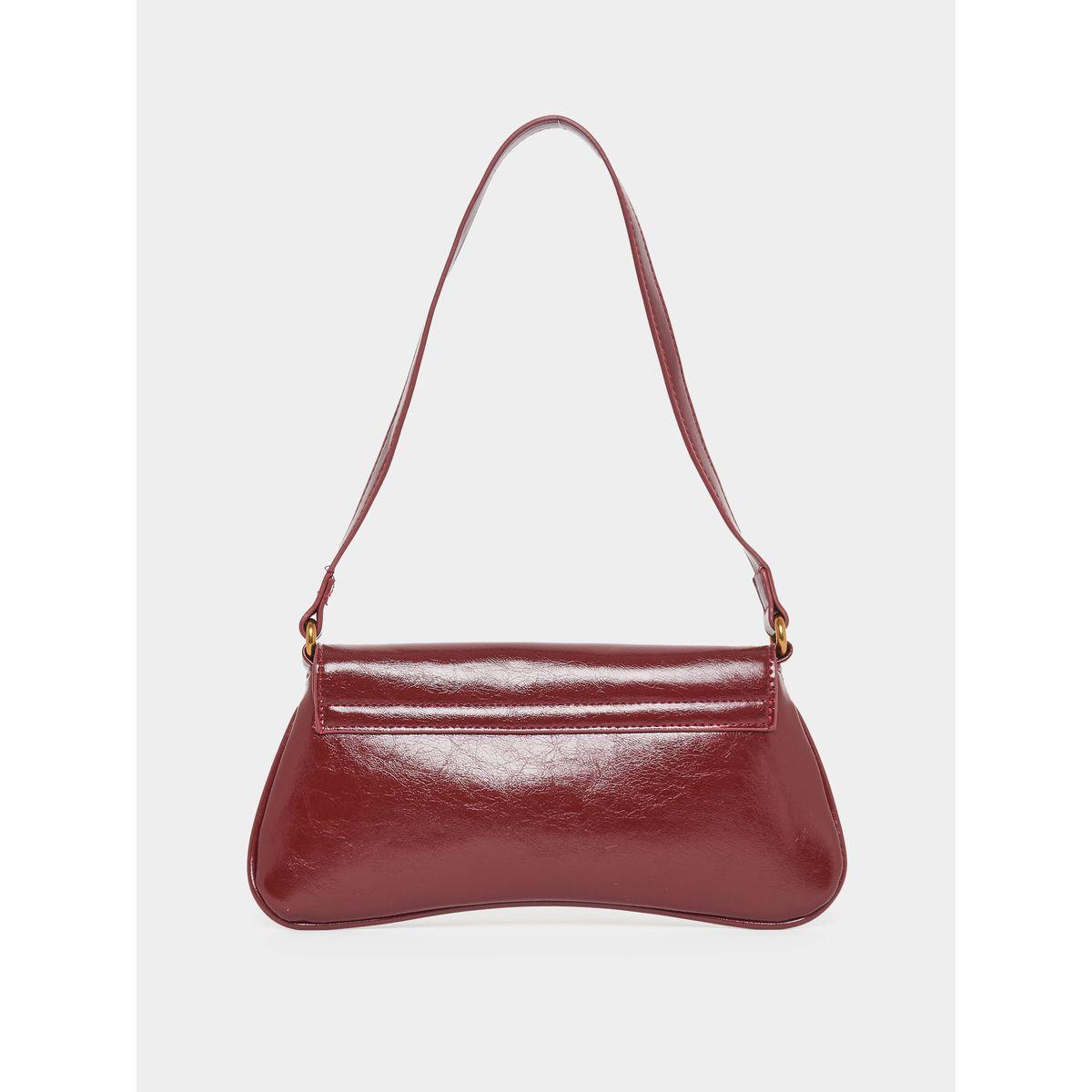 Styli Metal Flap Accent Shoulder Bag-women-bagsandwallets-handbags-image-2
