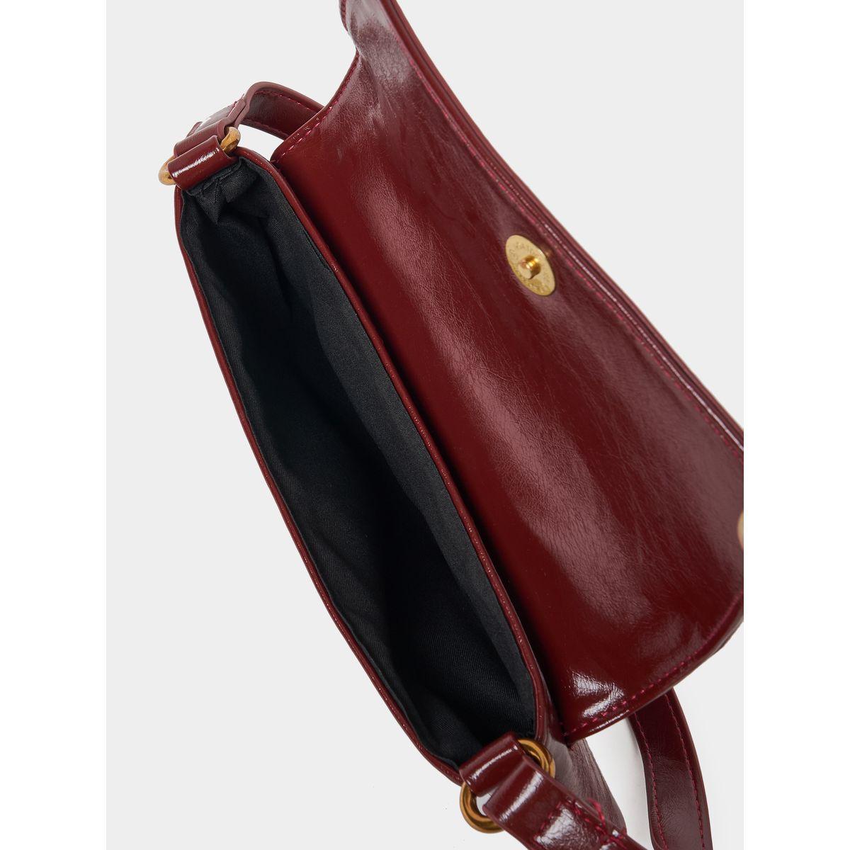 Styli Metal Flap Accent Shoulder Bag-women-bagsandwallets-handbags-image-4
