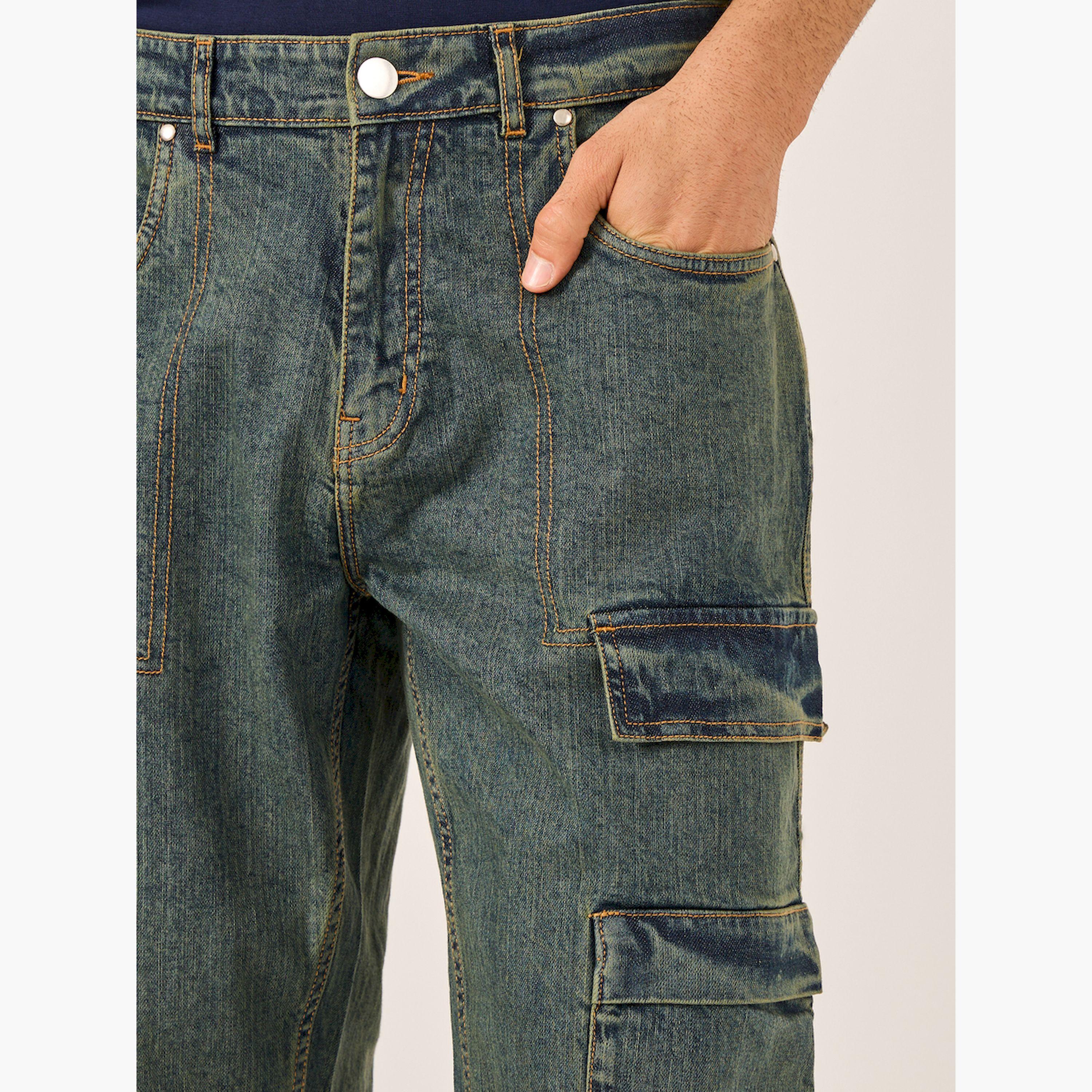 ستايلي - بنطال جينز كارغو كاربنتر متوسط الارتفاع-men-clothing-bottoms-jeans-image-3