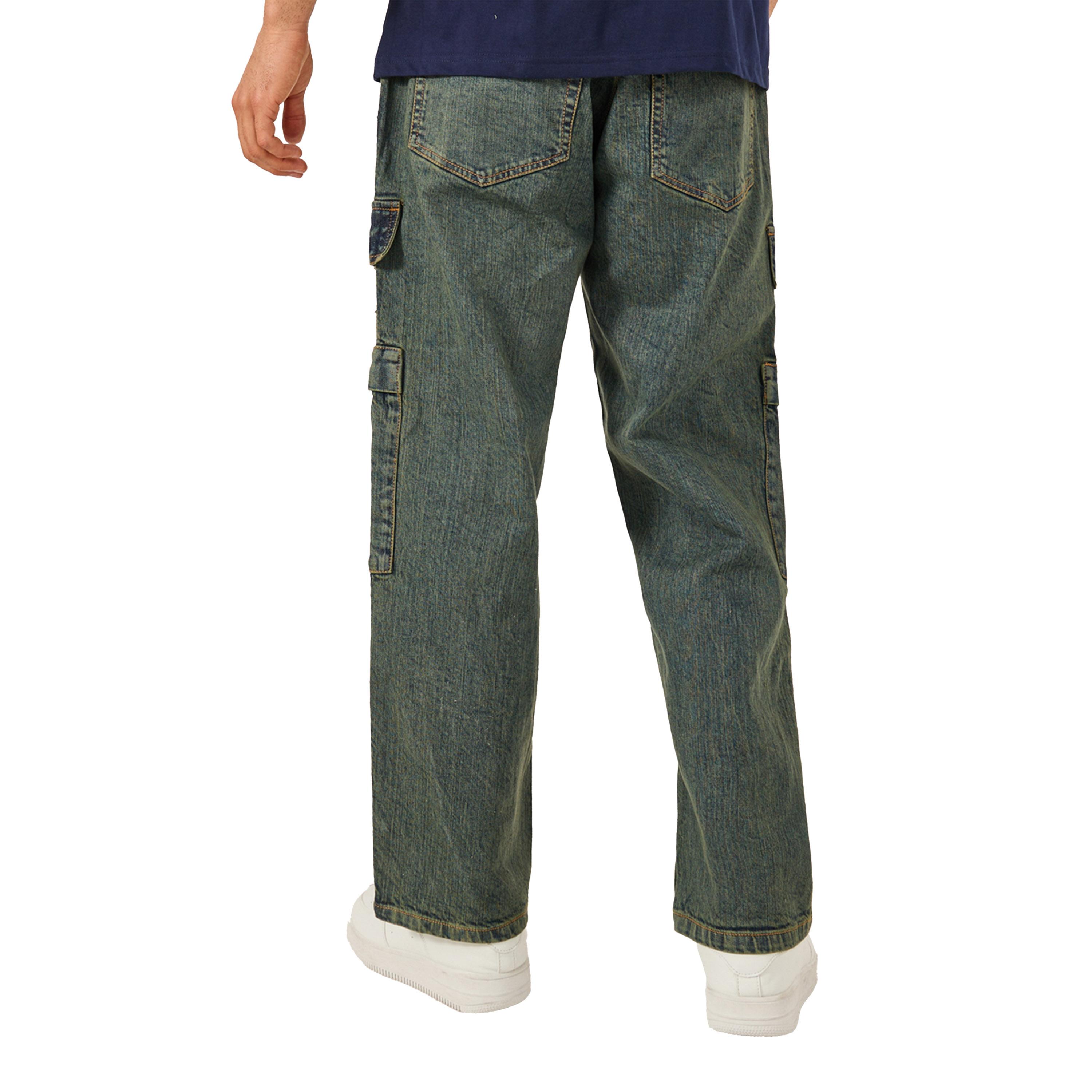 ستايلي - بنطال جينز كارغو كاربنتر متوسط الارتفاع-men-clothing-bottoms-jeans-image-4