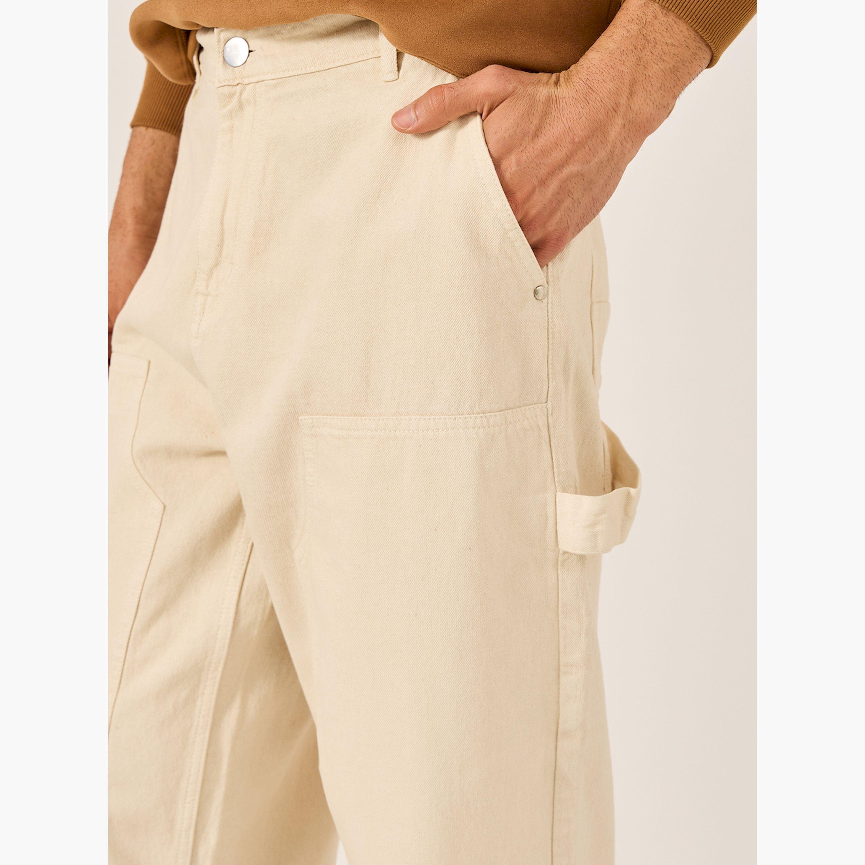 Styli Mid Rise Balloon Fit Jeans with Pockets-men-clothing-bottoms-jeans-image-3