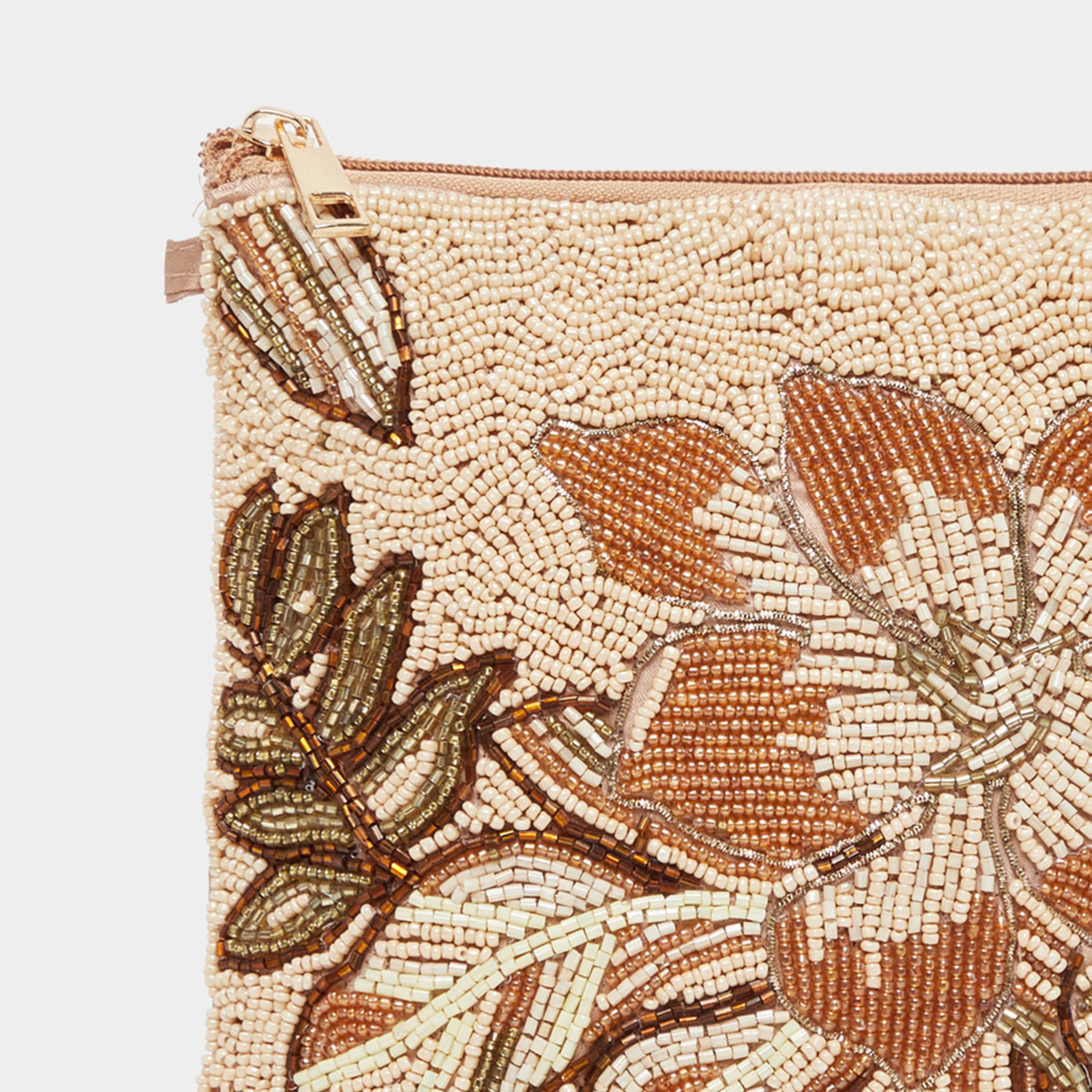 Styli Floral Embellished Clutch with Detachable Chain Strap-women-bagsandwallets-handbags-image-5
