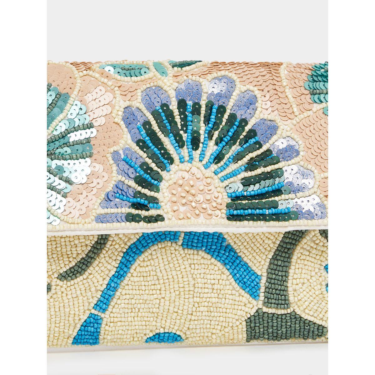 Floral Embellished Flap Over Clutch-women-bagsandwallets-handbags-image-5