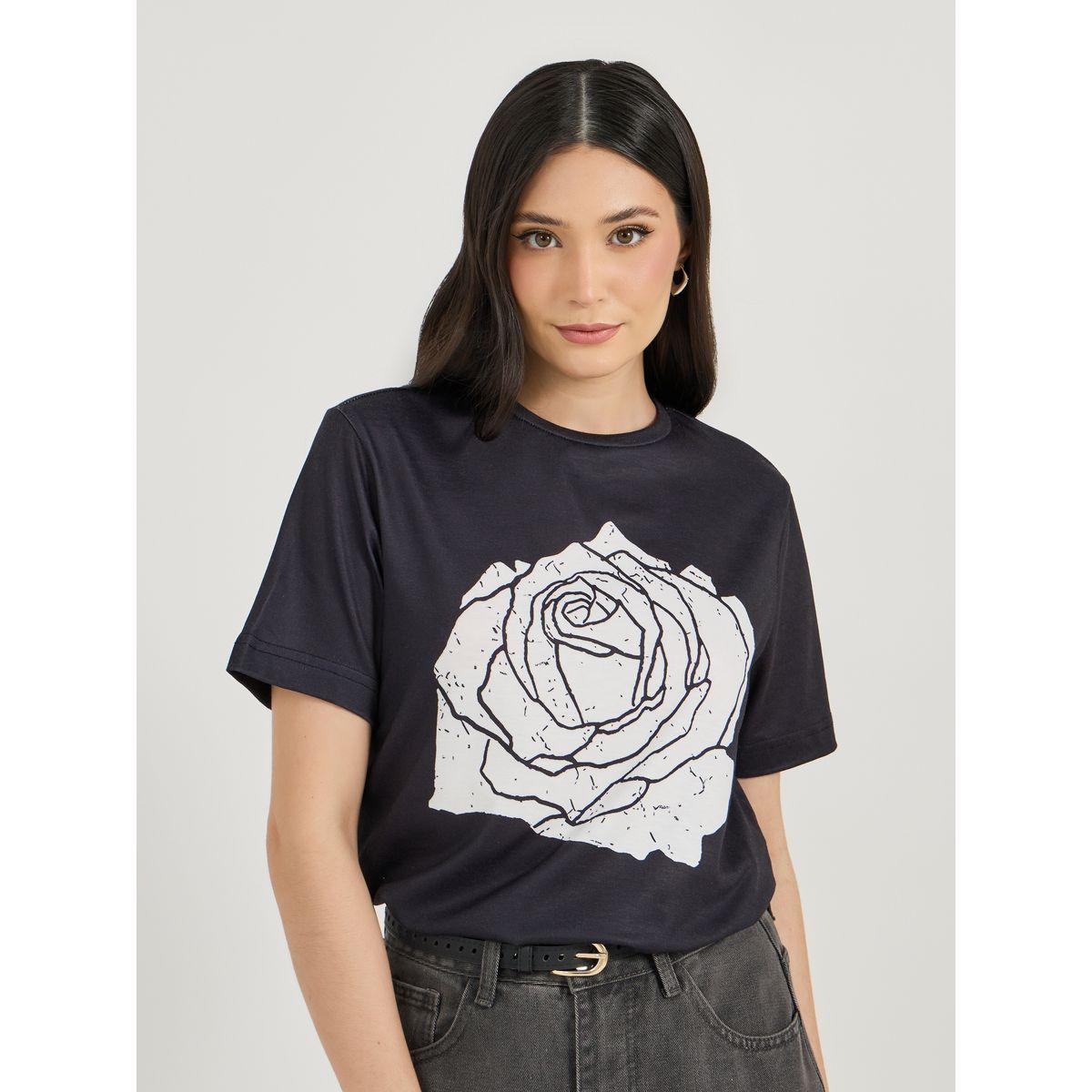 Styli Graphic Print Short Sleeve Regular Fit T-Shirtâ€‹-women-clothing-tshirts-image-1