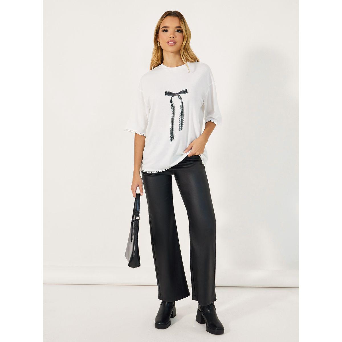 Styli Graphic Print Dropped Shoulder Oversized T-shirtâ€‹-women-clothing-tshirts-image-2