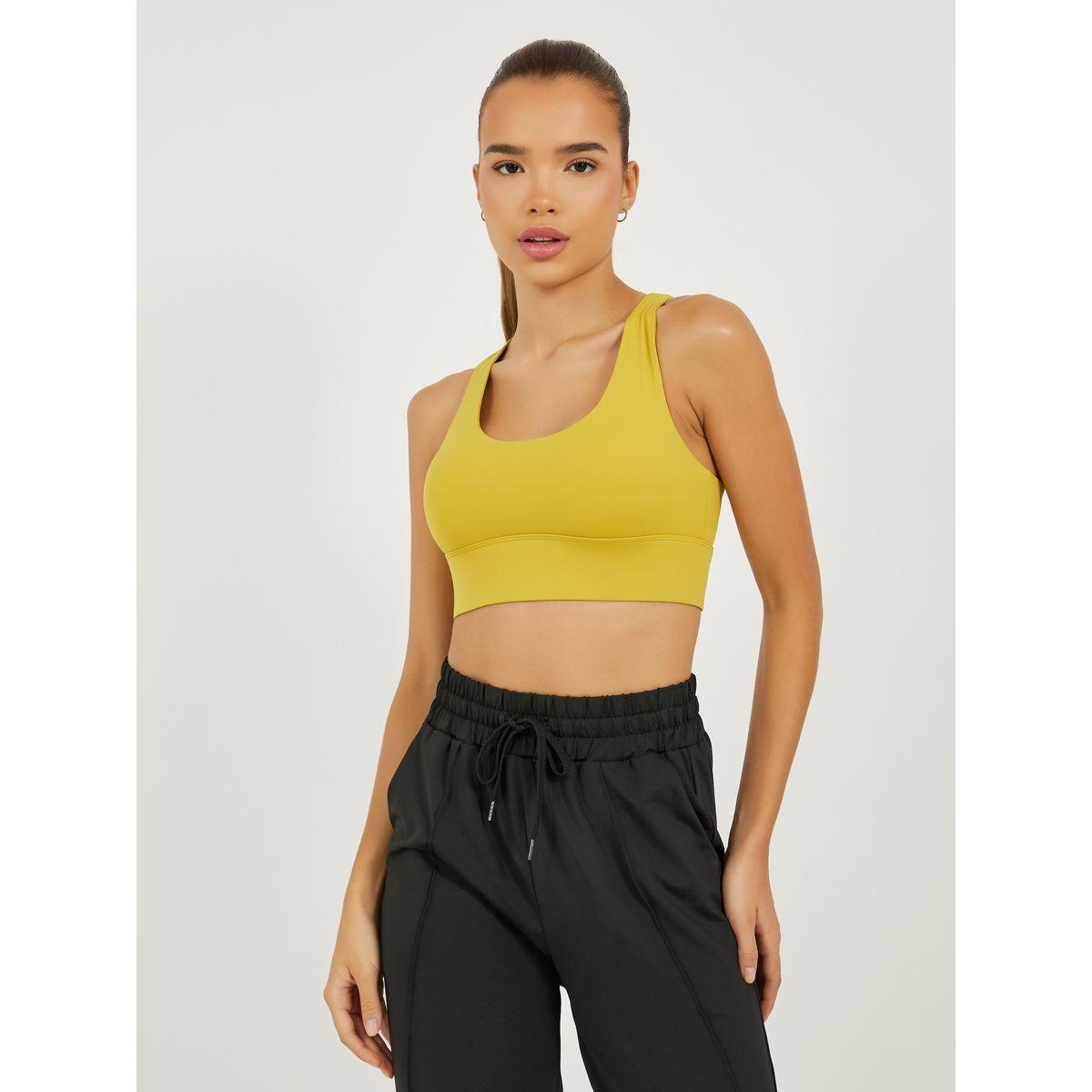 Multi Back Straps Hook & Eye Firm Support Sports Bra-sports-women-clothing-sportsbras-image-2