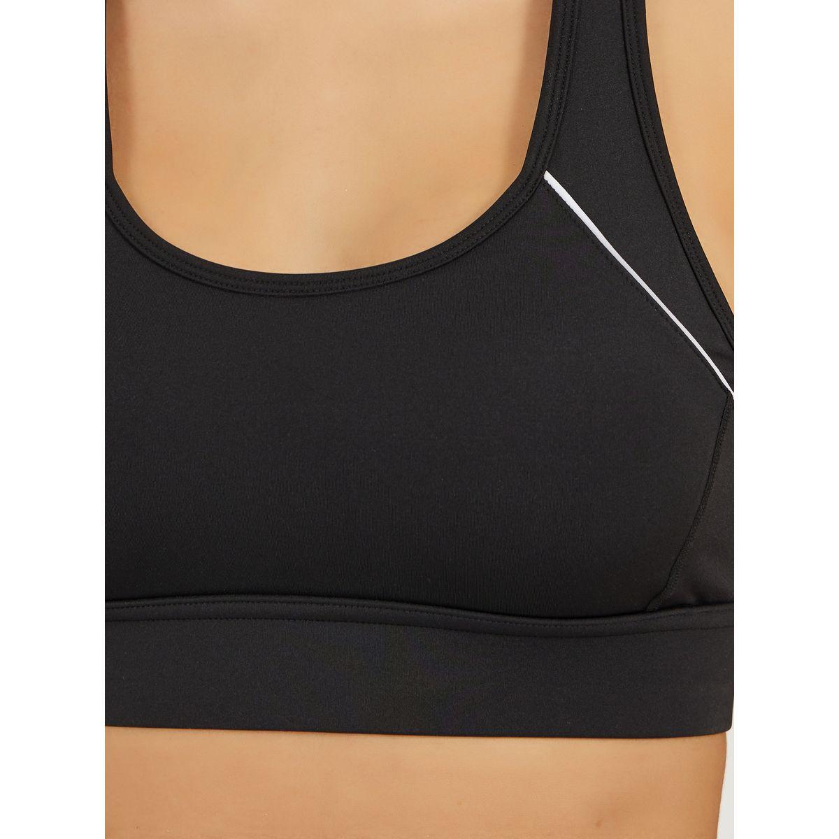 صدرية رياضية بشريط عاكس للإضاءة ونمط ريسر باك-women-clothing-sportswearandactivewear-sportsbras-image-3