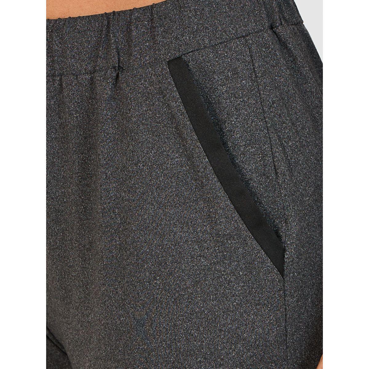 Styli Melange Contrast Pocket Trim & Cuff Joggers-women-clothing-sportswearandactivewear-bottoms-image-3