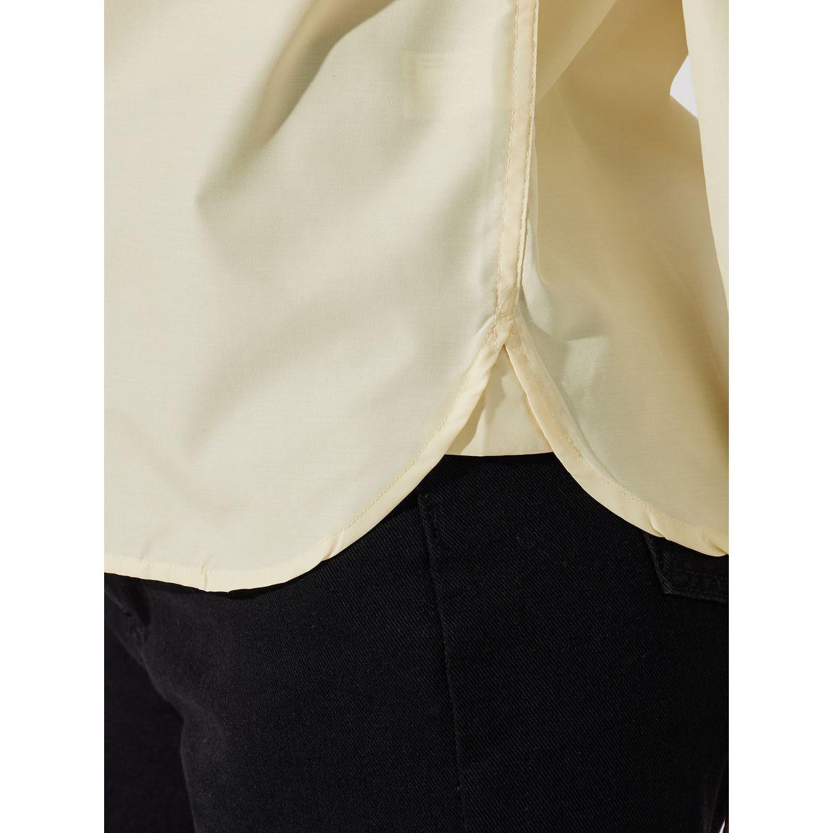 Styli Solid Regular Fit Collared Shirt-women-clothing-shirtsandblouses-shirts-image-3