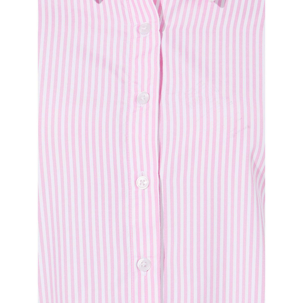 Styli Striped Regular Fit Collared Shirt-women-clothing-shirtsandblouses-shirts-image-4