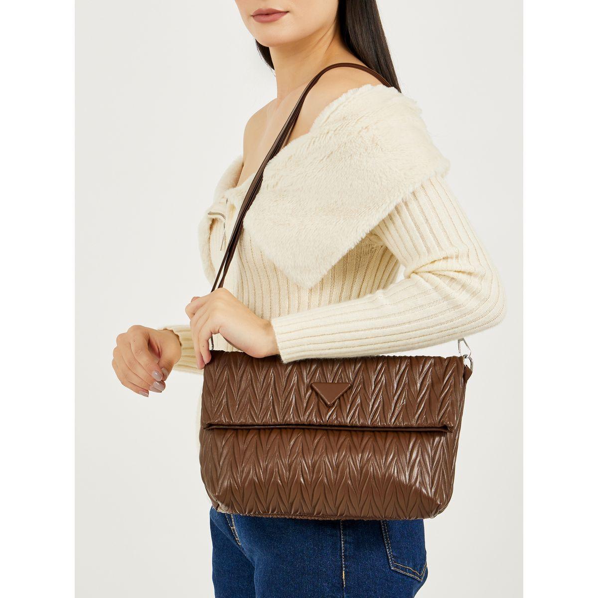 Styli Quilted Crossbody Bag with Chain Strap-women-bagsandwallets-handbags-image-2