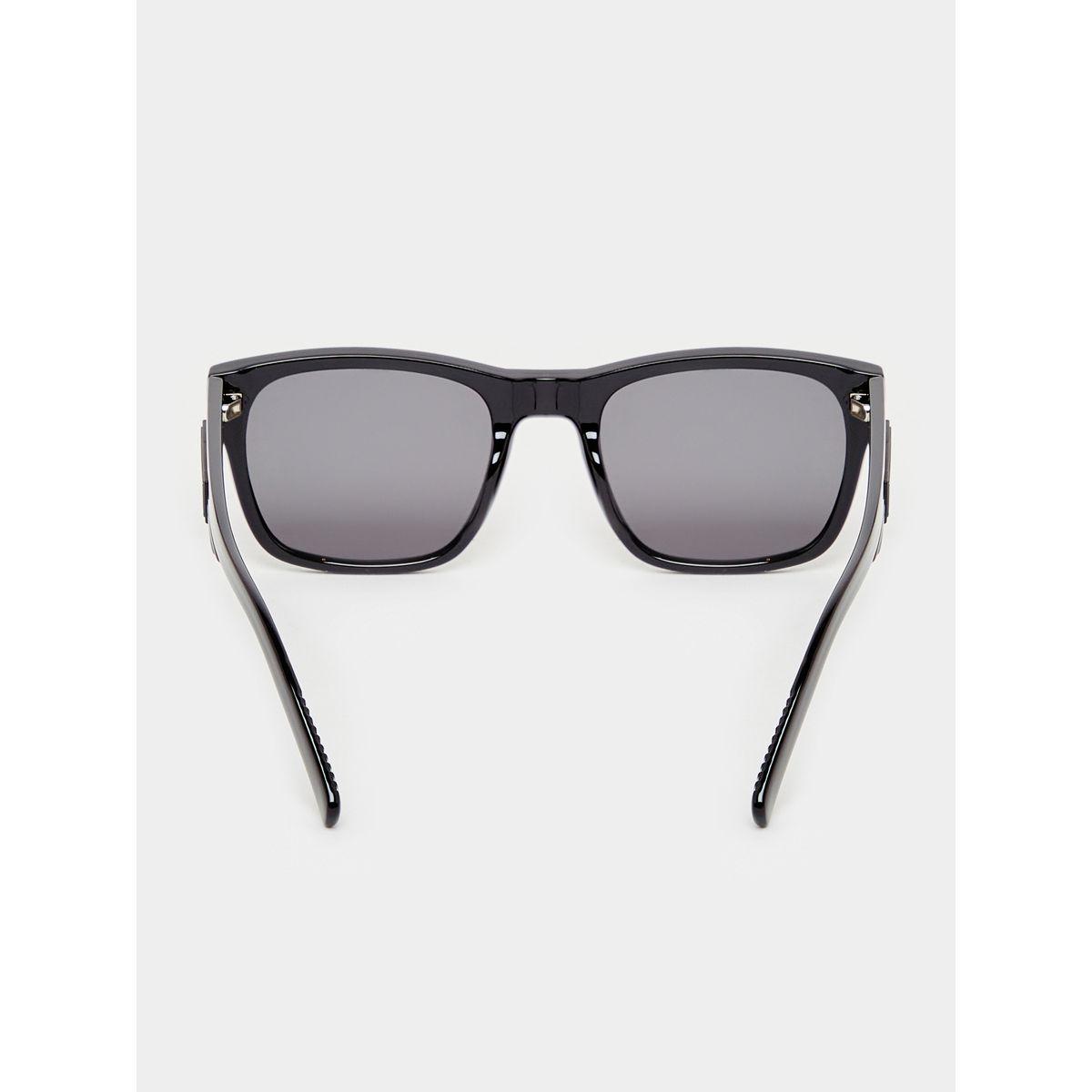Styli Solid Square Embossed Printed detail Sunglasses-men-sunglasses-image-4