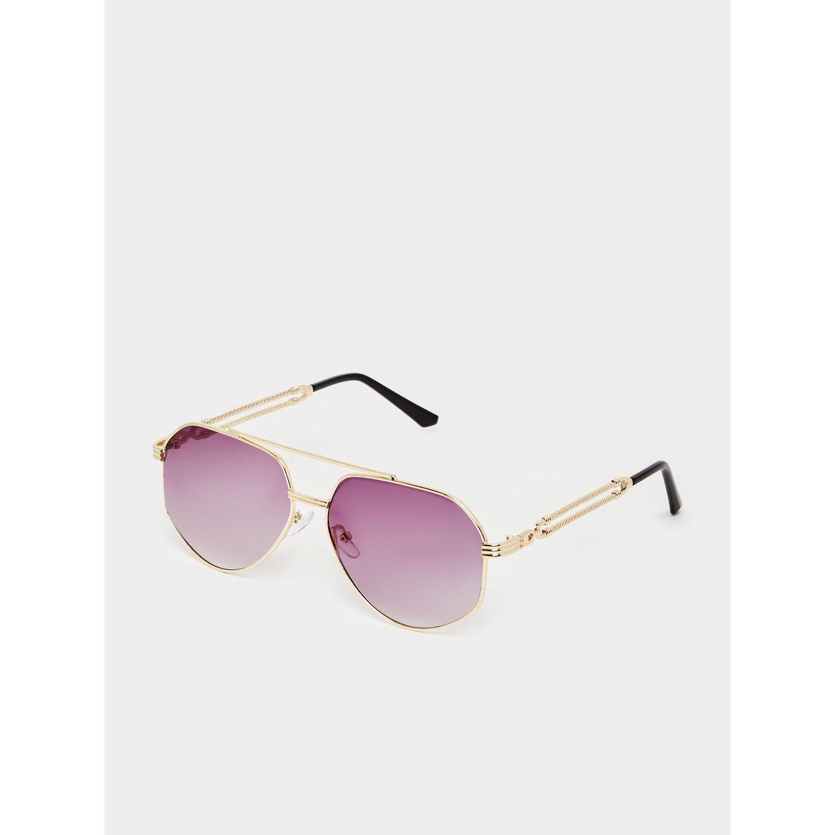Styli Double Bridge Aviator Sunglasses-men-sunglasses-image-1