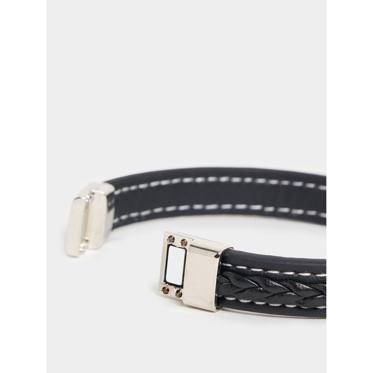 Styli Braided Wrap Around Bracelet with Clasp-men-watchesandjewellery-bracelets-image-4