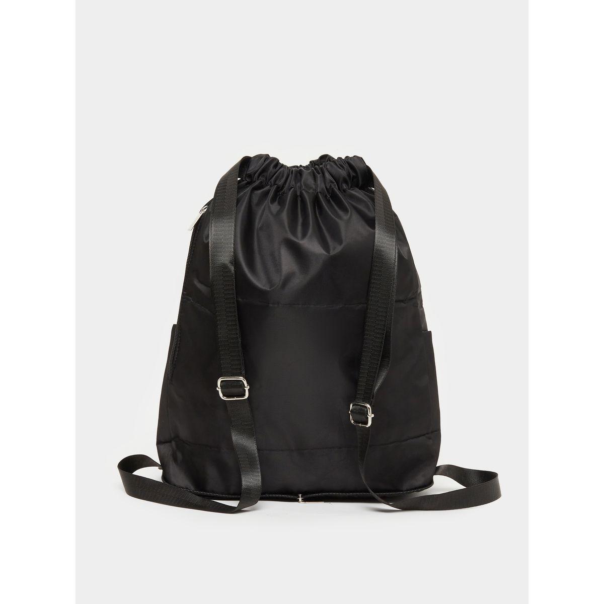 Styli Printed Pocket Detail Backpack-men-bags-image-2