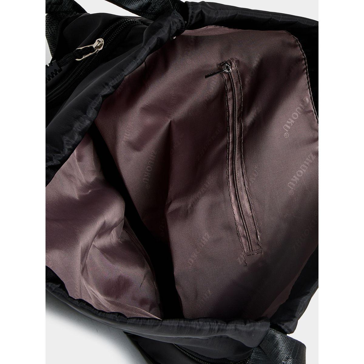 شنطة رياضية مطبعة مع جيب بتفاصيل شبكية-travel-luggagesandbags-dufflebags-image-4