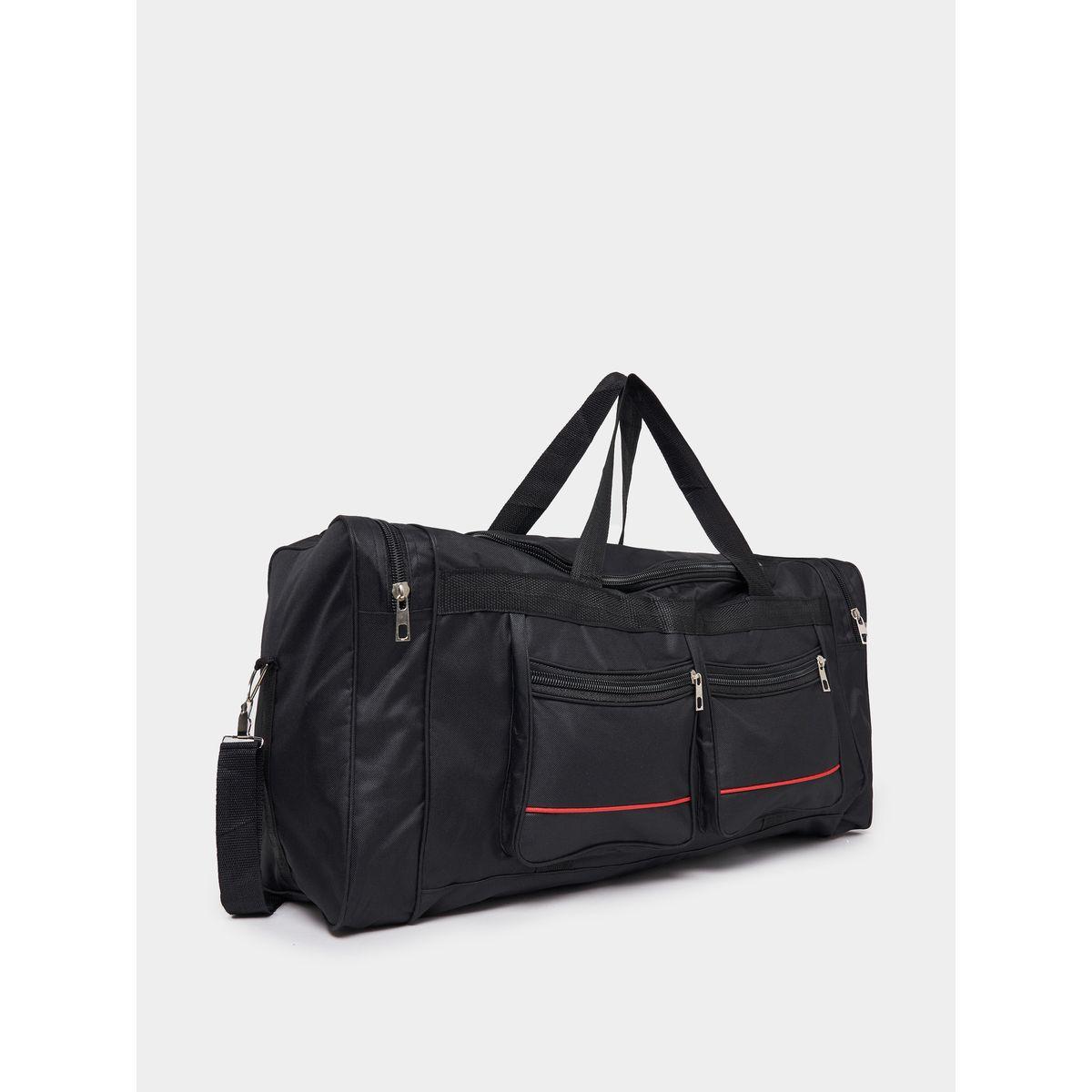 Styli Contrast Detail Sports Bag with Double Handle-travel-luggagesandbags-dufflebags-image-1