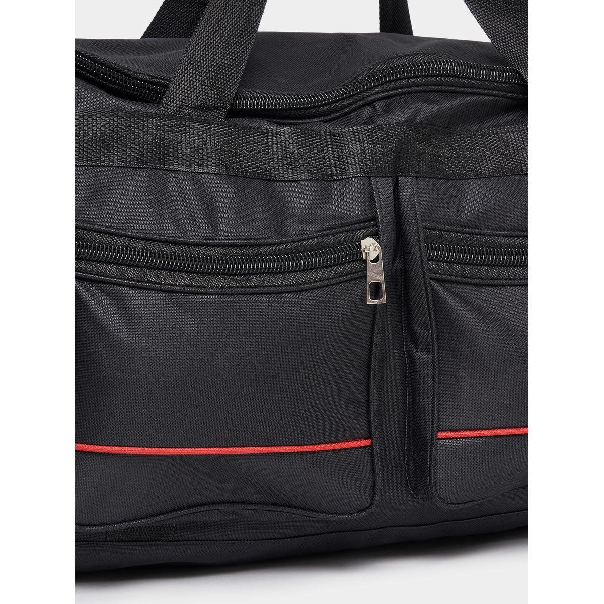 Styli Contrast Detail Sports Bag with Double Handle-travel-luggagesandbags-dufflebags-image-3