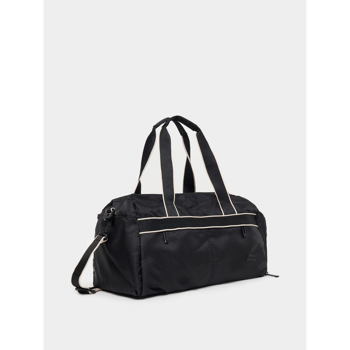 Styli Contrast Detail Sports Bag with Double Handle-travel-luggagesandbags-dufflebags-image-1
