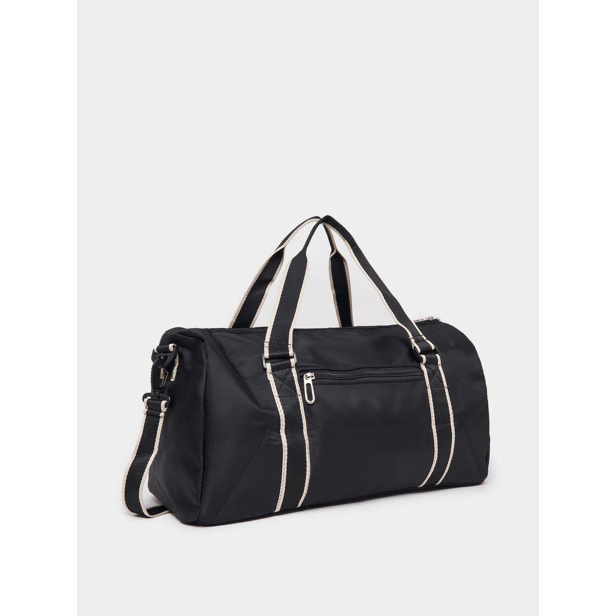 شنطة رياضية بتفاصيل مُتباينة ومقبضين يد-travel-luggagesandbags-dufflebags-image-1