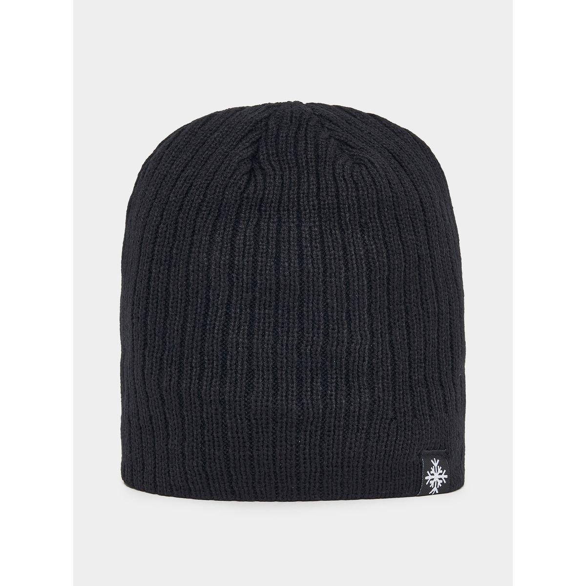 Styli Solid Knit Beanie-men-caps-image-1