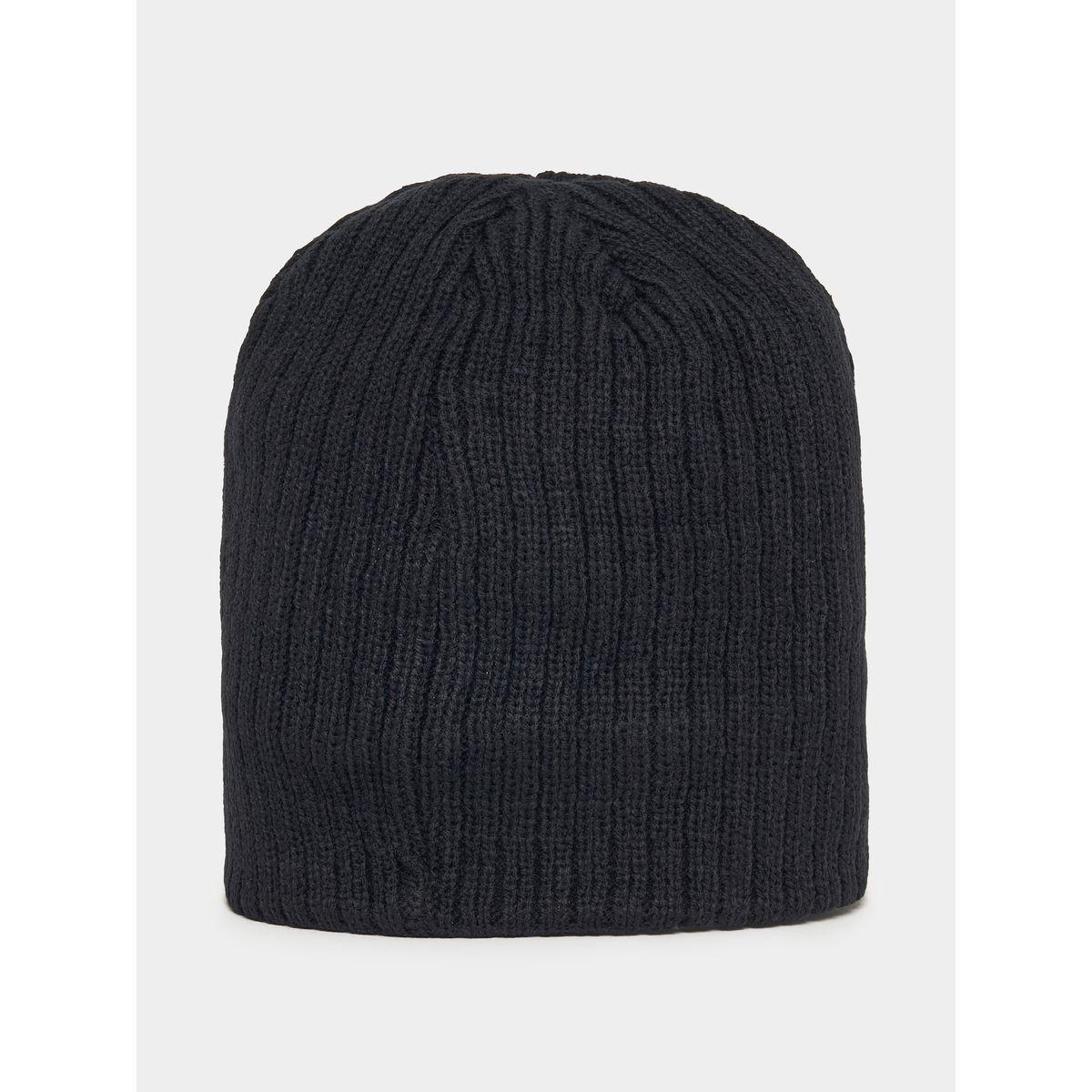 Styli Solid Knit Beanie-men-caps-image-2