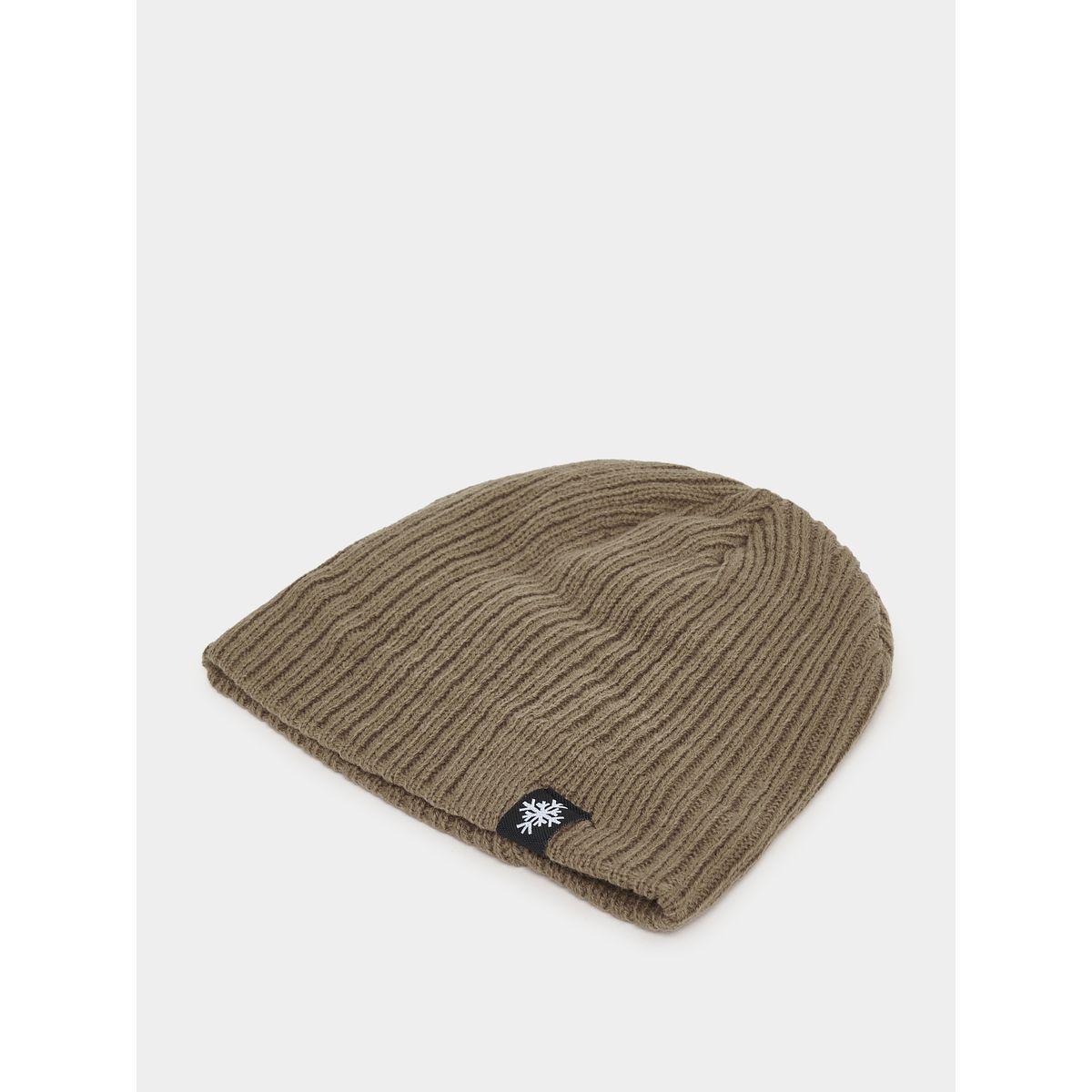 Styli Solid Knit Beanie-men-caps-image-1
