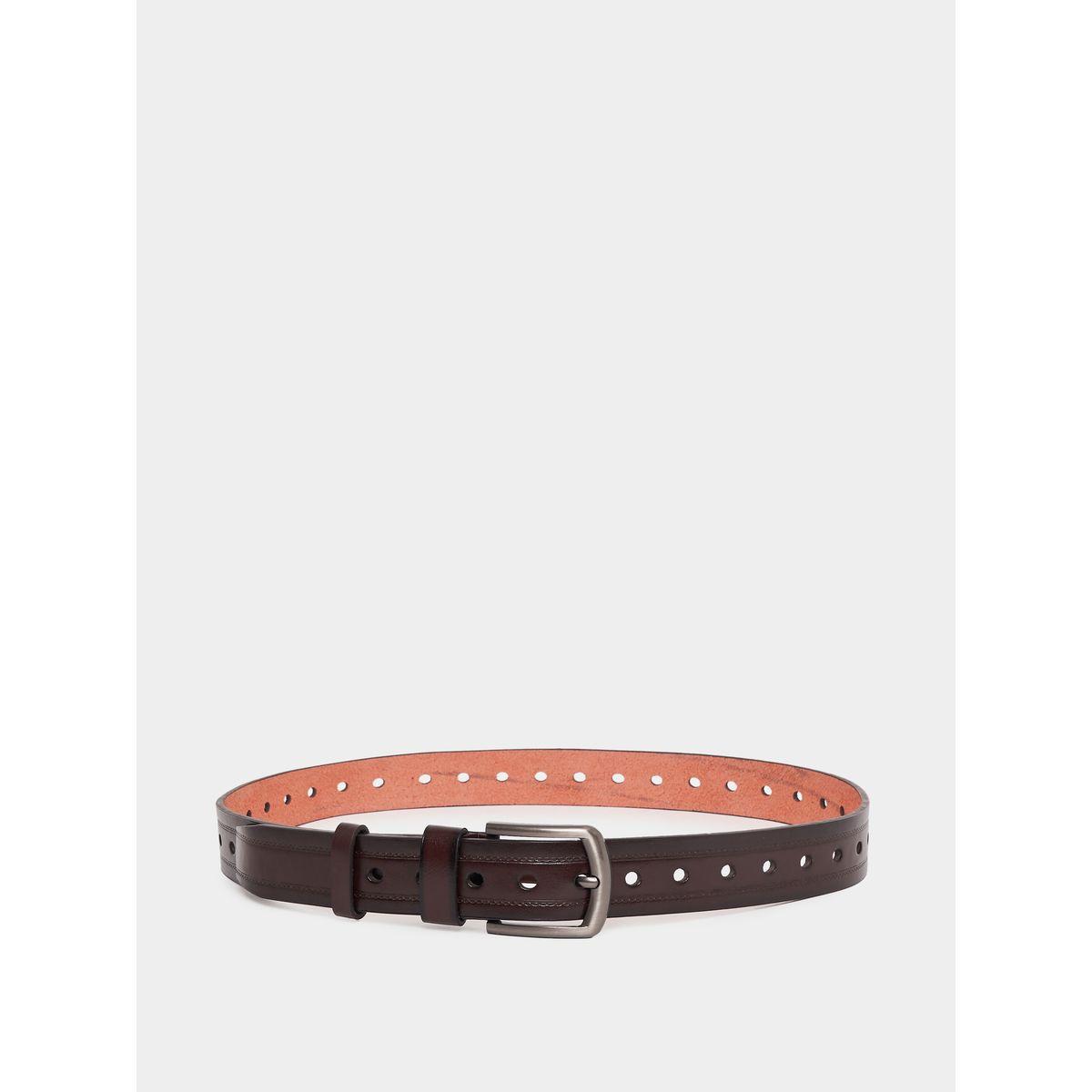 حزام خصر كاجوال بمشبك ودبوس إغلاق-men-beltsandwallets-belts-image-2