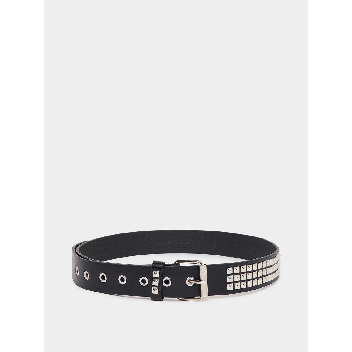 Styli Studded Belt with Pin Buckle Closure-men-beltsandwallets-belts-image-2