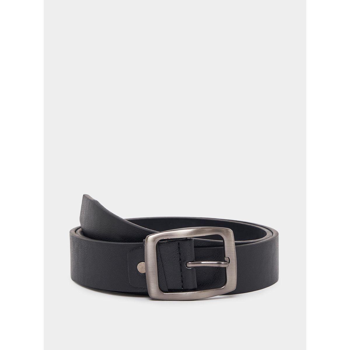 Styli Solid Belt with Pin Buckle Closure-men-beltsandwallets-belts-image-1