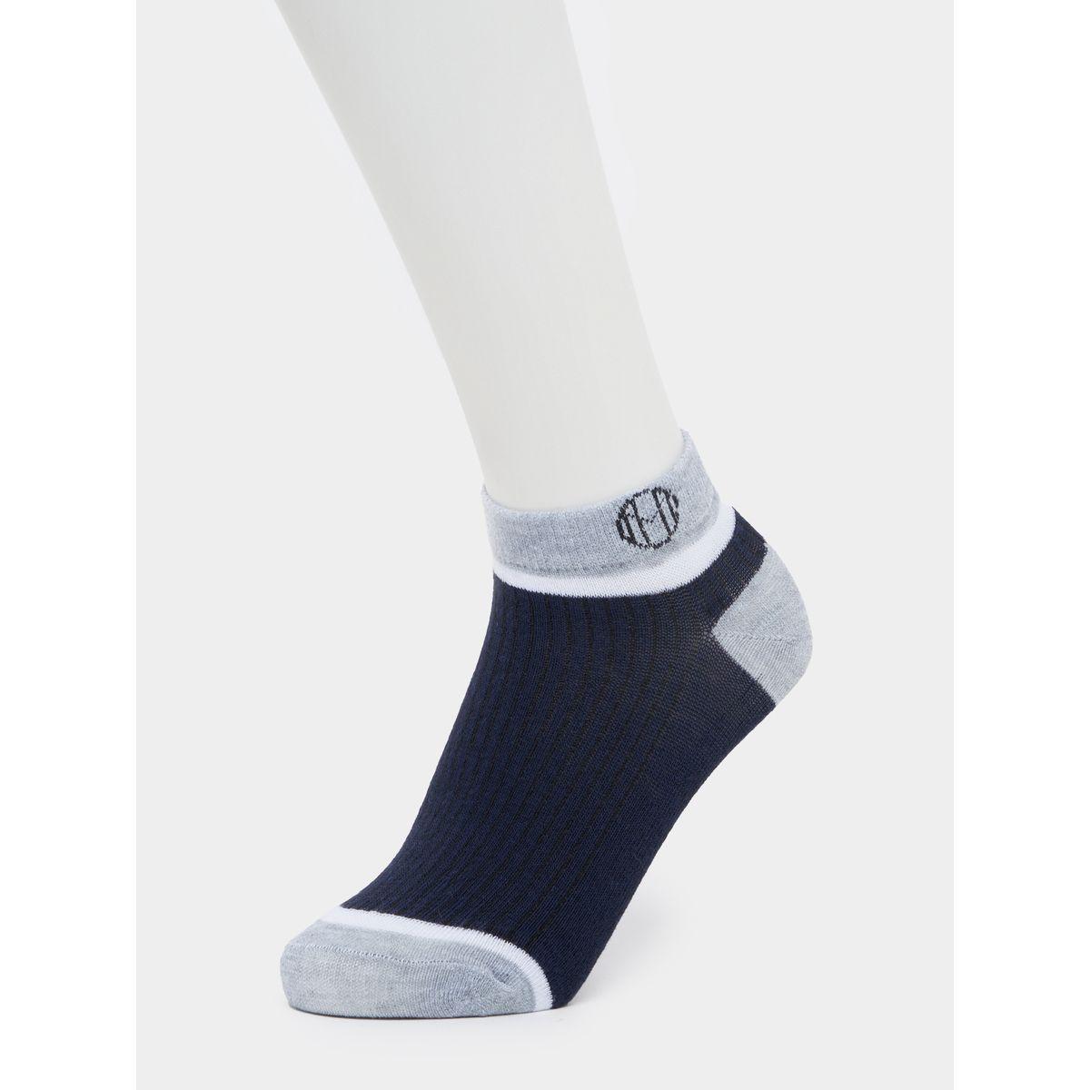 Styli Set of 5 - Contrast Detail Ankle Socks-men-socks-image-6