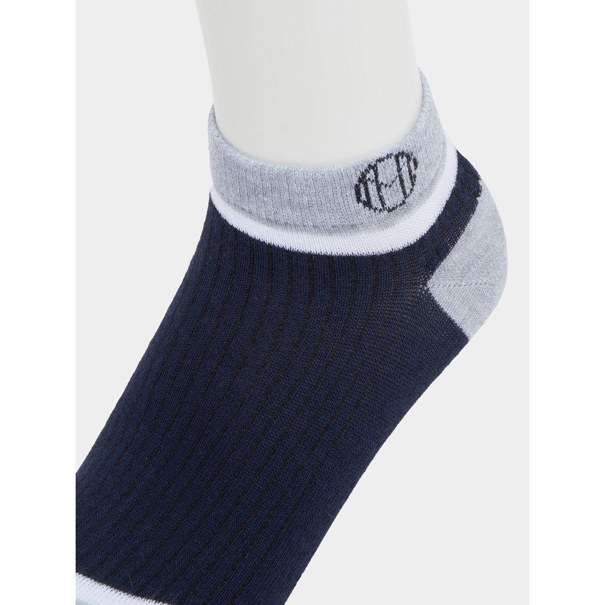 Styli Set of 5 - Contrast Detail Ankle Socks-men-socks-image-7