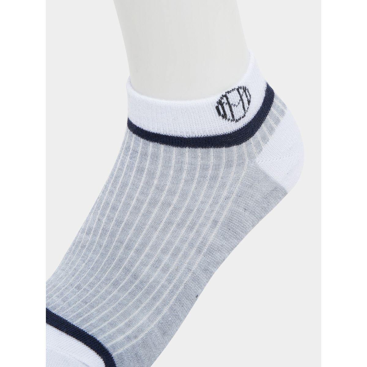 Styli Set of 5 - Contrast Detail Ankle Socks-men-socks-image-9