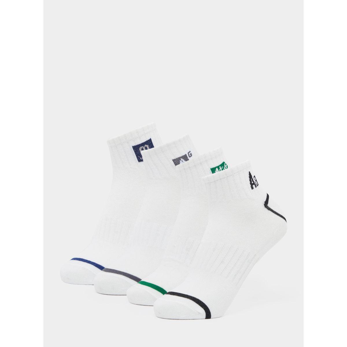 مجموعة من 4 جوارب بطول الكاحل-men-socks-image-1