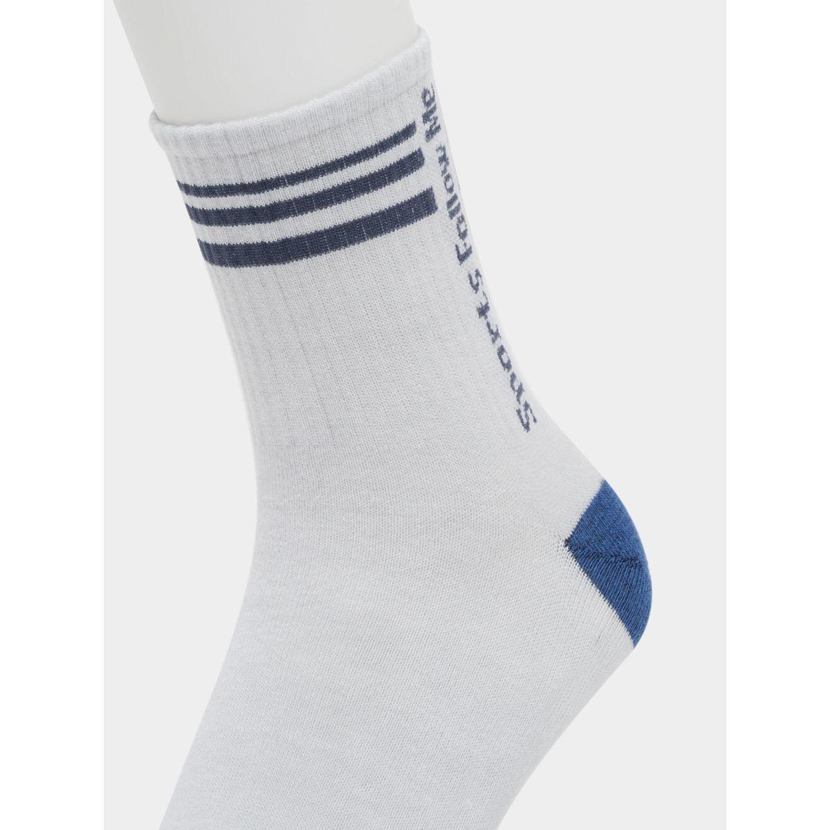 Styli Set of 5 - Striped Cuff Crew Socks-men-socks-image-11